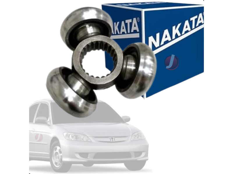 Par Tulipa+Trizeta Nakata Civic 1.7 2001 até 2006