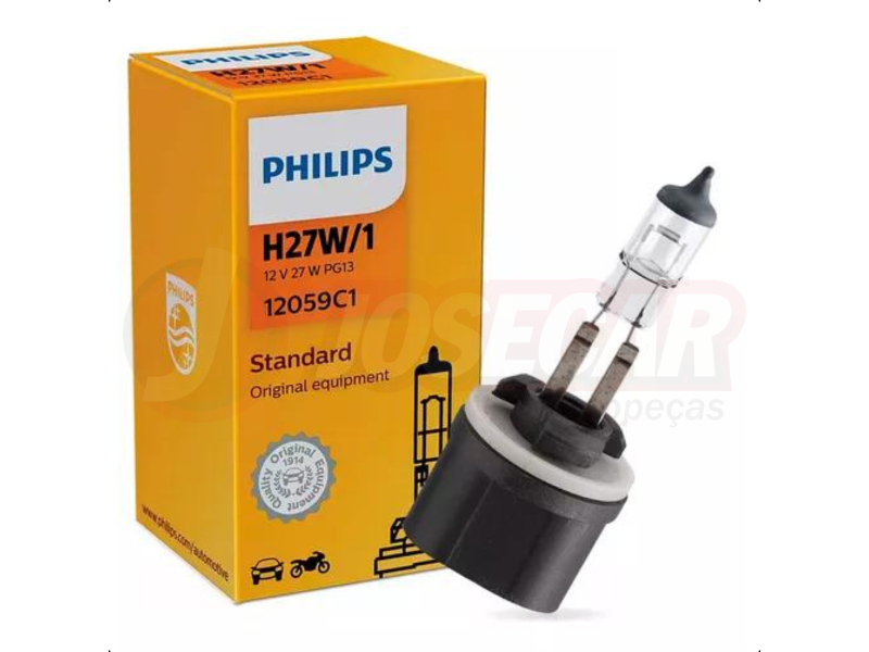 Lâmpada Original Philips H27 27w 12v 3200K Standard Lâmpada Original Philips H27 27w 12v 3200K Standard