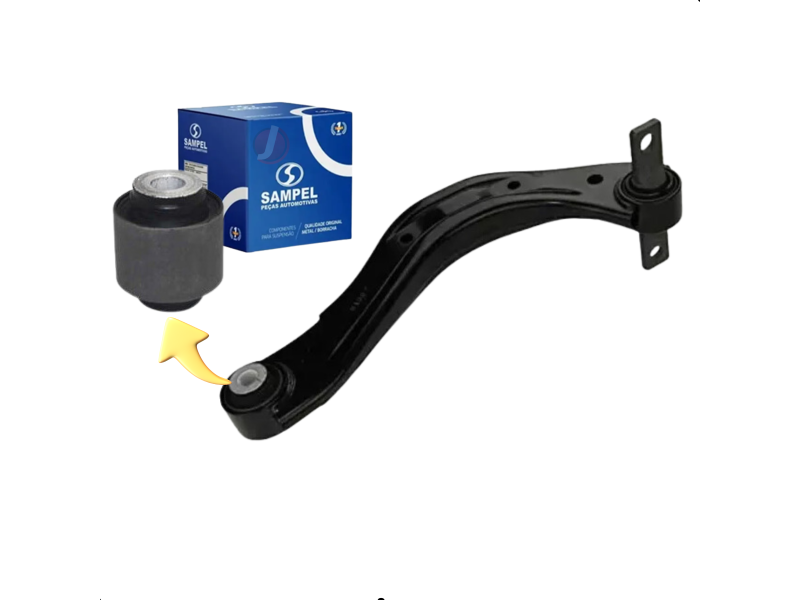 Bucha Braço Curvo Gravata Civic G8 G9 2007 até 2016 Sampel