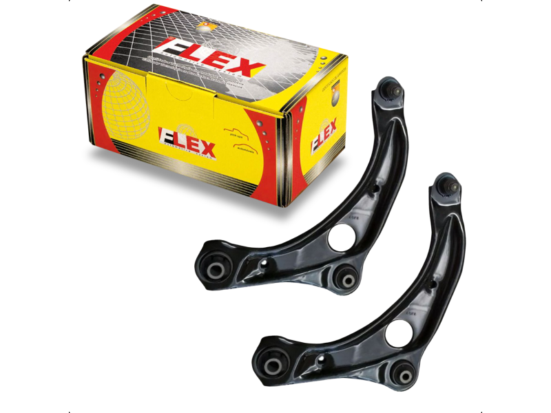 Par Bandejas Nissan Kicks Novo Versa com Buchas e Pivôs