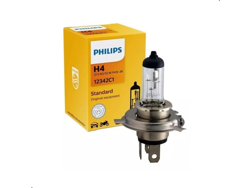 LAMPADA PHILIPS H4 12V 60/55W