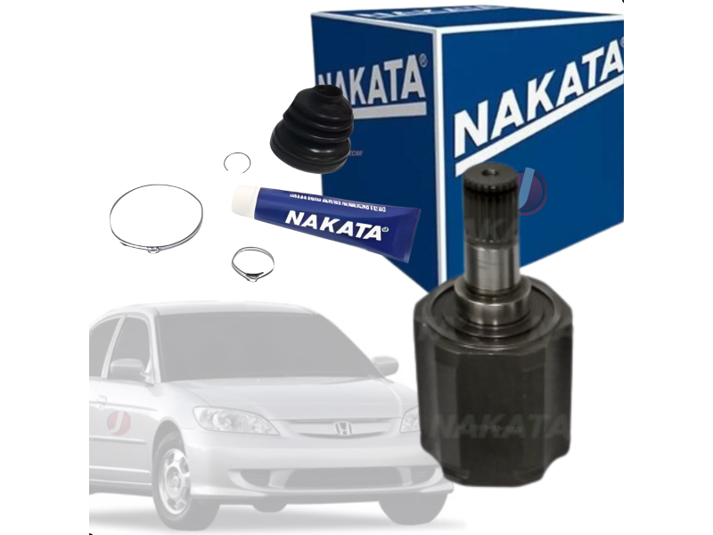 Tulipa Lado Direito Civic 1.7 Automático 25 Dentes Nakata 2001