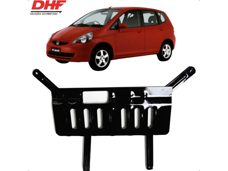 Protetor de Cárter Fit 2003 2004 2005 2006 2007 2008