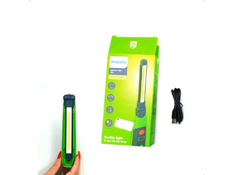 LANTERNA PROFISSIONAL LED SLIM RECARREGAVEL ORIGINAL PHILIPS